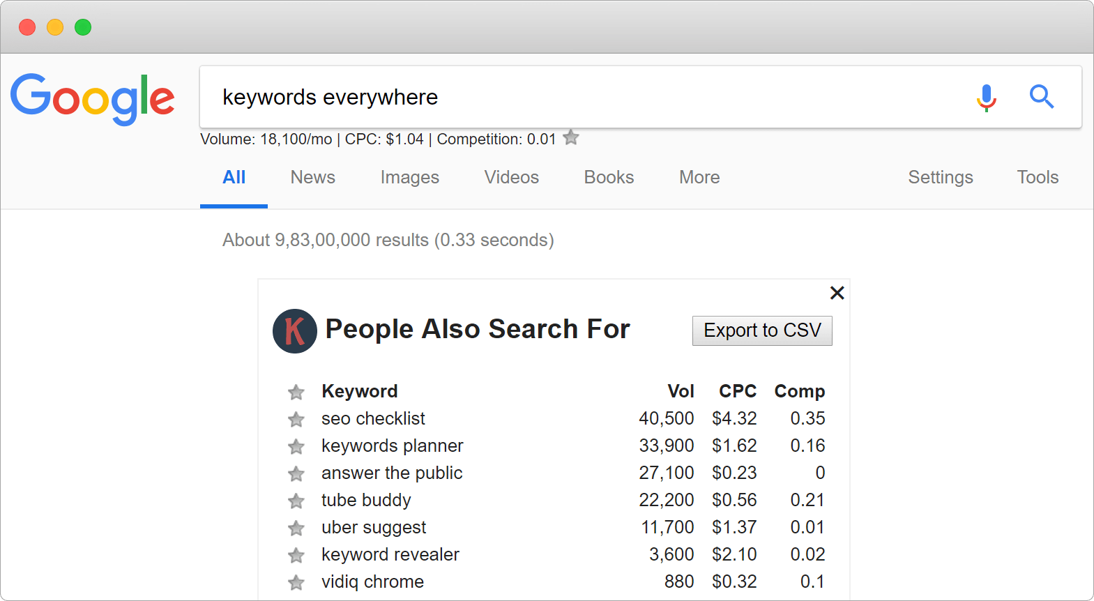 search a website for a specific word on mac